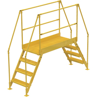 Crossover Ladder, 91 " Overall Span, 40" H x 48" D, 24" Step Width VC448 | Globex Building Supplies Inc.