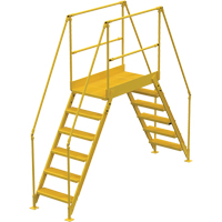 Crossover Ladder, 116" Overall Span, 60" H x 48" D, 24" Step Width VC456 | Globex Building Supplies Inc.