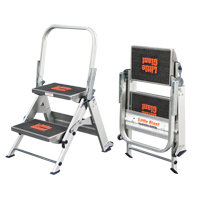 Safety Stepladder, 1.5', Aluminum, 300 lbs. Capacity, Type 1A VD431 | Globex Building Supplies Inc.