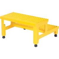 Adjustable Step-Mate Stand, 2 Step(s), 23-13/16" W x 22-7/8" L x 15-1/4" H, 500 lbs. Capacity VD446 | Globex Building Supplies Inc.