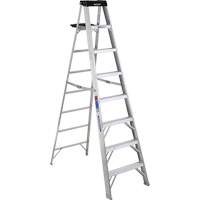Step Ladder with Pail Shelf, 8', Aluminum, 300 lbs. Capacity, Type 1A VD561 | Globex Building Supplies Inc.