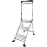 Jumbo Step™ Ladder, 2.2', Aluminum, 375 lbs. Capacity, Type 1AA VD613 | Globex Building Supplies Inc.