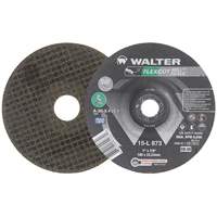 FLEXCUT MILL SCALE™ Grinding Wheel, 7", 36 Grit, Aluminum Oxide, 7/8", 8600 RPM, Type 29 VV741 | Globex Building Supplies Inc.