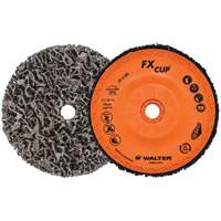 FX™ Cleaning Cup Disc, 5" Dia., Aluminum Oxide VV828 | Globex Building Supplies Inc.