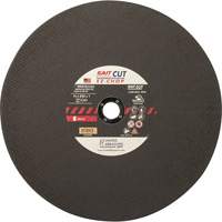 Chop Saw Wheel, 12" x 0.093"/3/32", 1" Arbor, Type 1, Aluminum Oxide, 5100 RPM WI909 | Globex Building Supplies Inc.