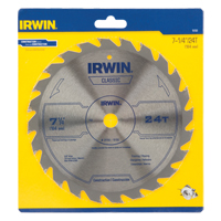 Contractor Saw Blades - Classic Series Saw Blades, 7-1/4", 24 Teeth, Wood Use WI929 | Globex Building Supplies Inc.