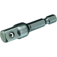 Socket Adapter, 1/4" Drive Size, 3/8" Male Size, Ball, 2" L WP993 | Globex Building Supplies Inc.