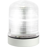 Streamline<sup>®</sup> Modular Multifunctional LED Beacons, Continuous/Flashing/Rotating, Clear XE719 | Globex Building Supplies Inc.