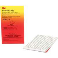 ScotchCode™ Pre-Printed Wire Marker Book XH304 | Globex Building Supplies Inc.