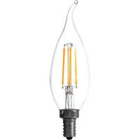 LED Bulb, B10, 5 W, 500 Lumens, Candelabra Base XH863 | Globex Building Supplies Inc.