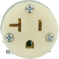 Hospital Grade Extension Plug Connector, 5-20R, Nylon XI202 | Globex Building Supplies Inc.