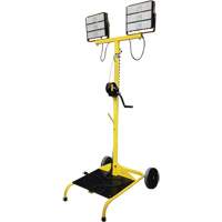 Beacon978 Light Cart with Winch, LED, 150 W, 22500 Lumens, Aluminum Housing XJ039 | Globex Building Supplies Inc.