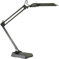 Fluorescent Extended Reach Desk Lamp, 13 W, Fluorescent/LED, 36" Neck, Black XJ106 | Globex Building Supplies Inc.
