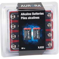 Industrial Alkaline Batteries, 9 V XJ222 | Globex Building Supplies Inc.