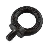 Eye Bolt, 1/8" Dia., 1/2" L, Uncoated Natural Finish, 300 lbs. (0.15 tons) Capacity YC619 | Globex Building Supplies Inc.