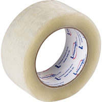 Box Sealing Tape, Hot Melt Adhesive, 1.6 mils, 50 mm (2") x 132 m (433') ZC073 | Globex Building Supplies Inc.